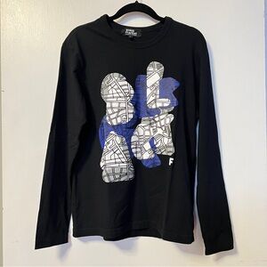 Comme des Garcons Black Market Graphic Long Sleeve Shirt